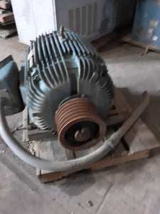 125HP 1800 RPM 444T 460V MOTOR  P44C0519C RELIANCE  USED