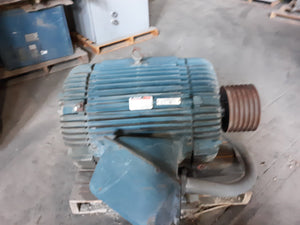 125HP 1800 RPM 444T 460V MOTOR  P44C0519C RELIANCE  USED