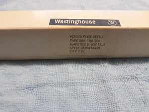 WESTINGHOUSE 423D814A38 RBA RDB 15KV 200E FUSE REFILL NEW 423D814A38 FUSE REFILL