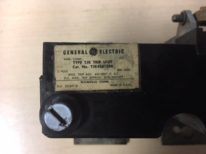 GE TJK436255T 3P 225 Amp Breaker Trip Unit Refurbished