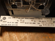 Load image into Gallery viewer, GE JVM-5  765X21G834 1500VA 15000V RATIO 100:1 VOLTAGE TRANSFORMER NEW 765X21G834 1500VA GE
