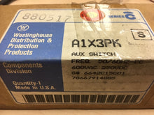 Load image into Gallery viewer, A1X3PK WESTINGHOUSE AUXILIARY SWITCH NEW
